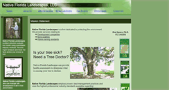 Desktop Screenshot of nativefloridalandscapes.com